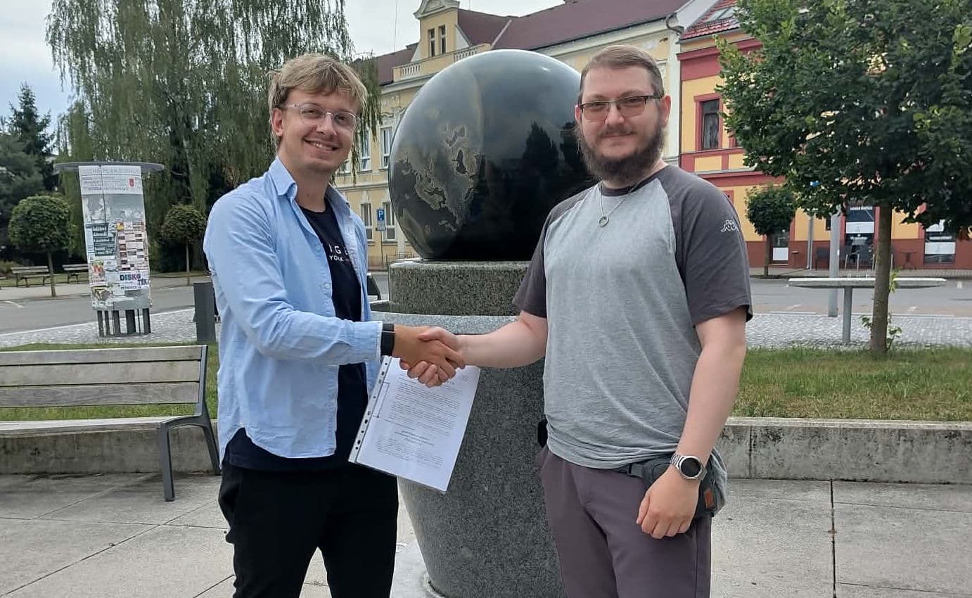 Fluxrope co-founders Filip Cihlář and Tomáš Hornik